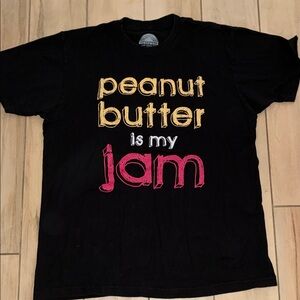 Boredwalk Los Angeles Black Tee - Peanut Butter Fun